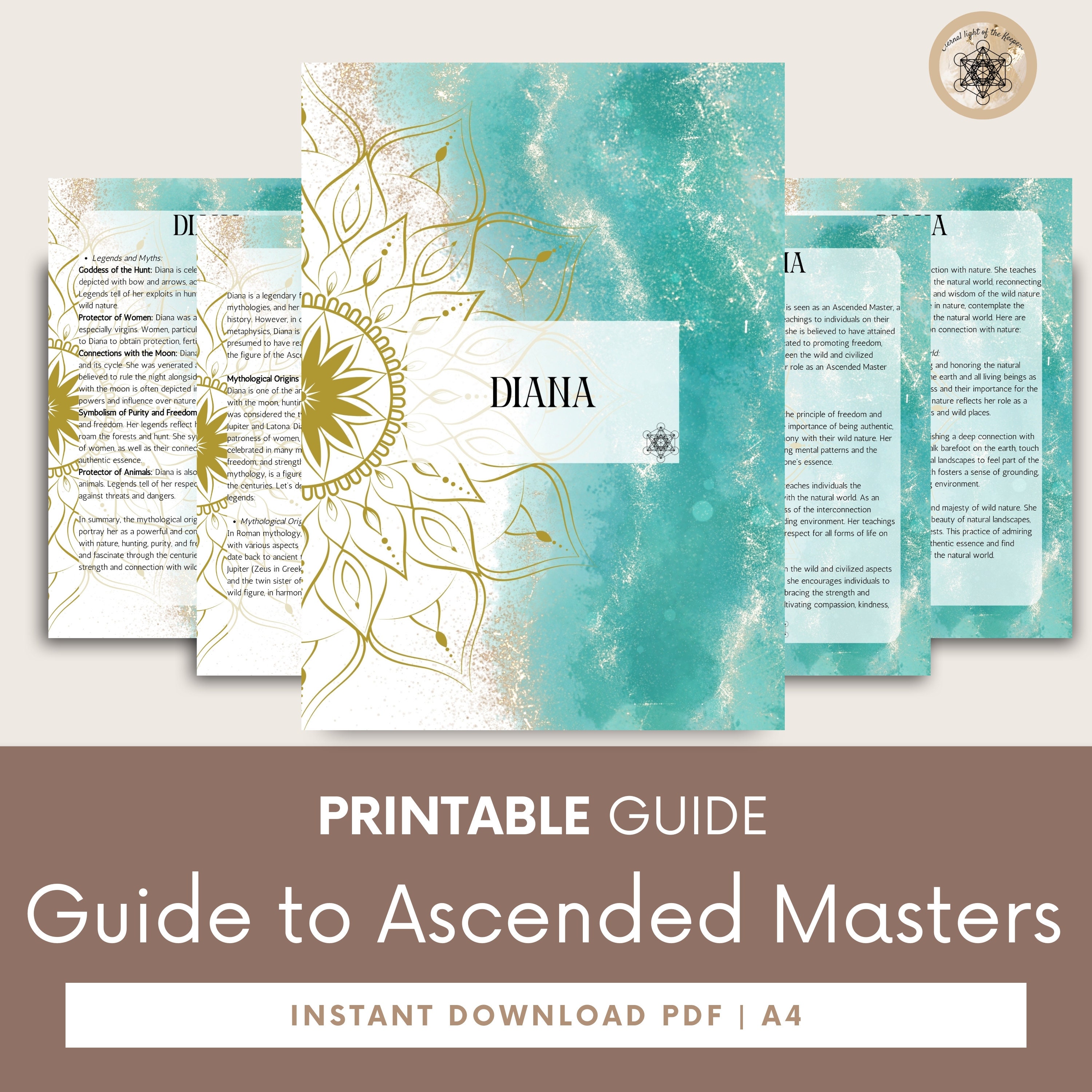 Diana: Guide to Ascended Masters, Spiritual Guidance, Greek Mythology, Spirituality Books, Spiritual Awakening, Enlightenment