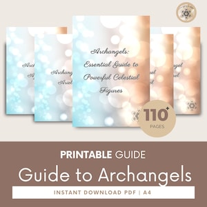 Archangels, Divine Guidance, Spiritual Guide, Guardian Angel, Guidance, Guided Meditation, Guidance Book.