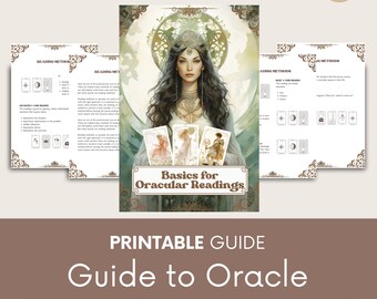 Guia de Leitura de Cartas do Oráculo para Imprimir – Esquemas Básicos (Download Digital)