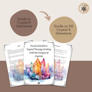 Printable Guide to Crystal and Gemstone Therapy: Comprehensive A4 PDF ...