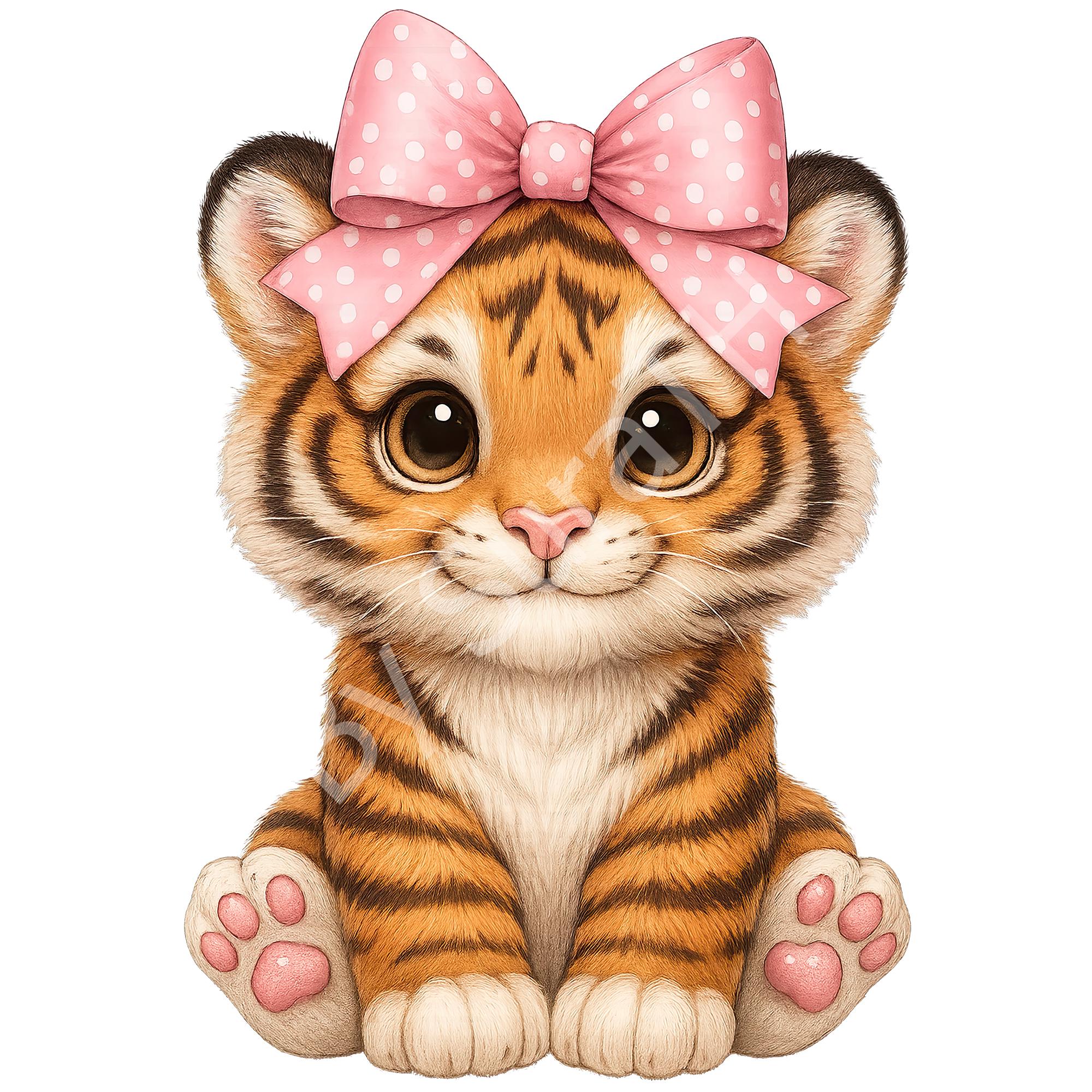Baby-Tiger - Kostenlose Vektor-Clipart-Bilder auf creazilla.com, image size:2000x2000