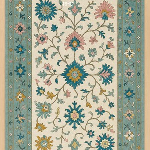 Oushak rug muted 8x10/9X12/10x14 Turkish knot rug Hand-knotted Vintage Antique Oushak  Area Rug for Living Room, Dining room Wool Area Rugs