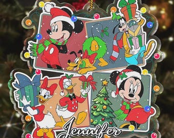 Disney 100 Years Ornament, Disney Mickey and Friends Ornament