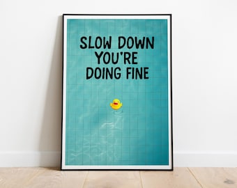 エド・ルシェ、God Knows Where ポスター、フレーズと格言アート