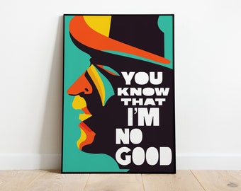 Milton Glaser Artwork, Graphic Design Poster, Typography Posters, Humorous Vocabulary with Psychedelic Colors