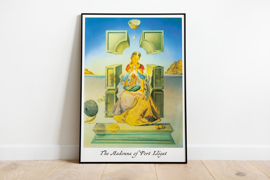 Salvador Dali, the Madonna of Port Lligat Poster, Dali Painting