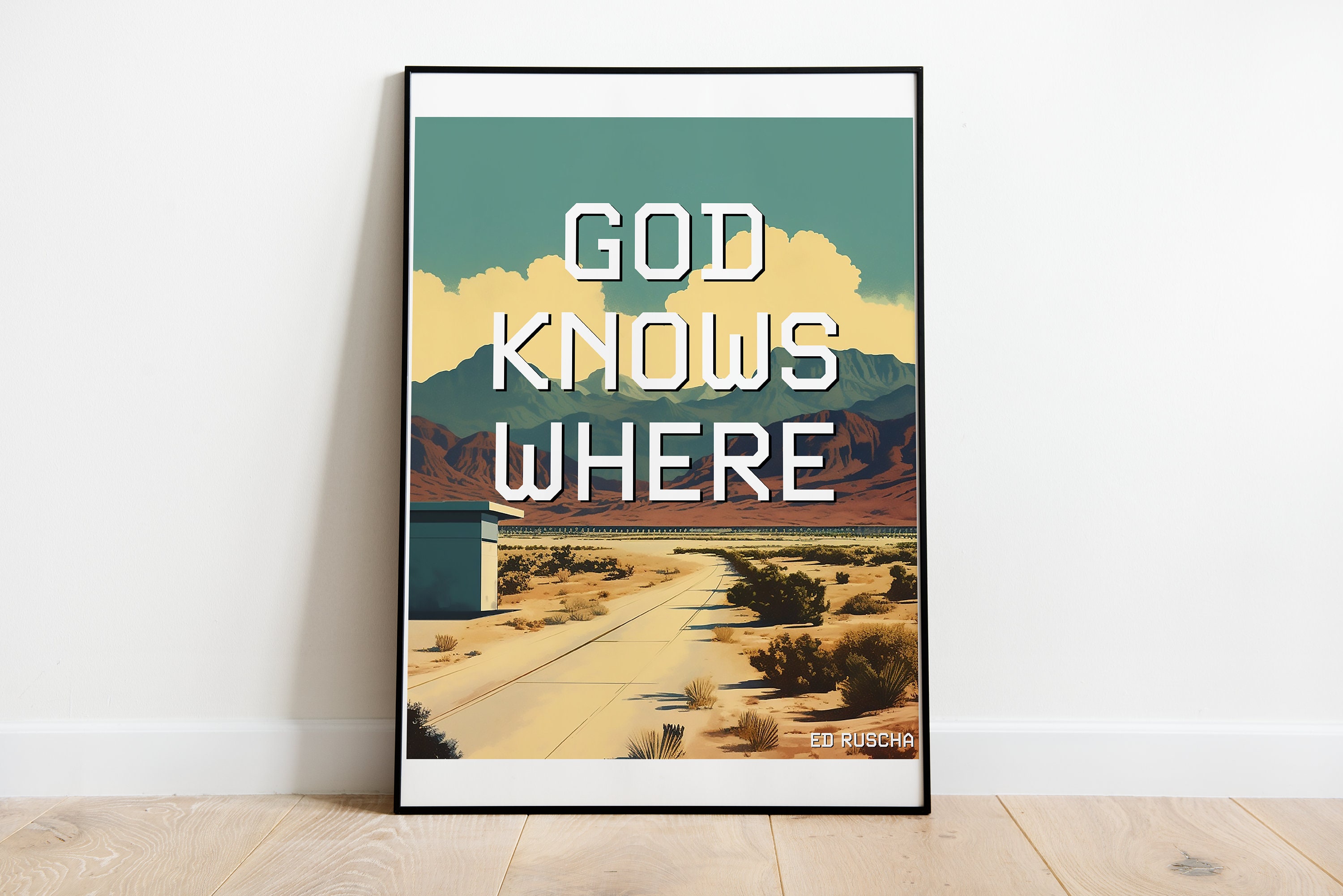 Ed ruscha poster - Etsy 日本