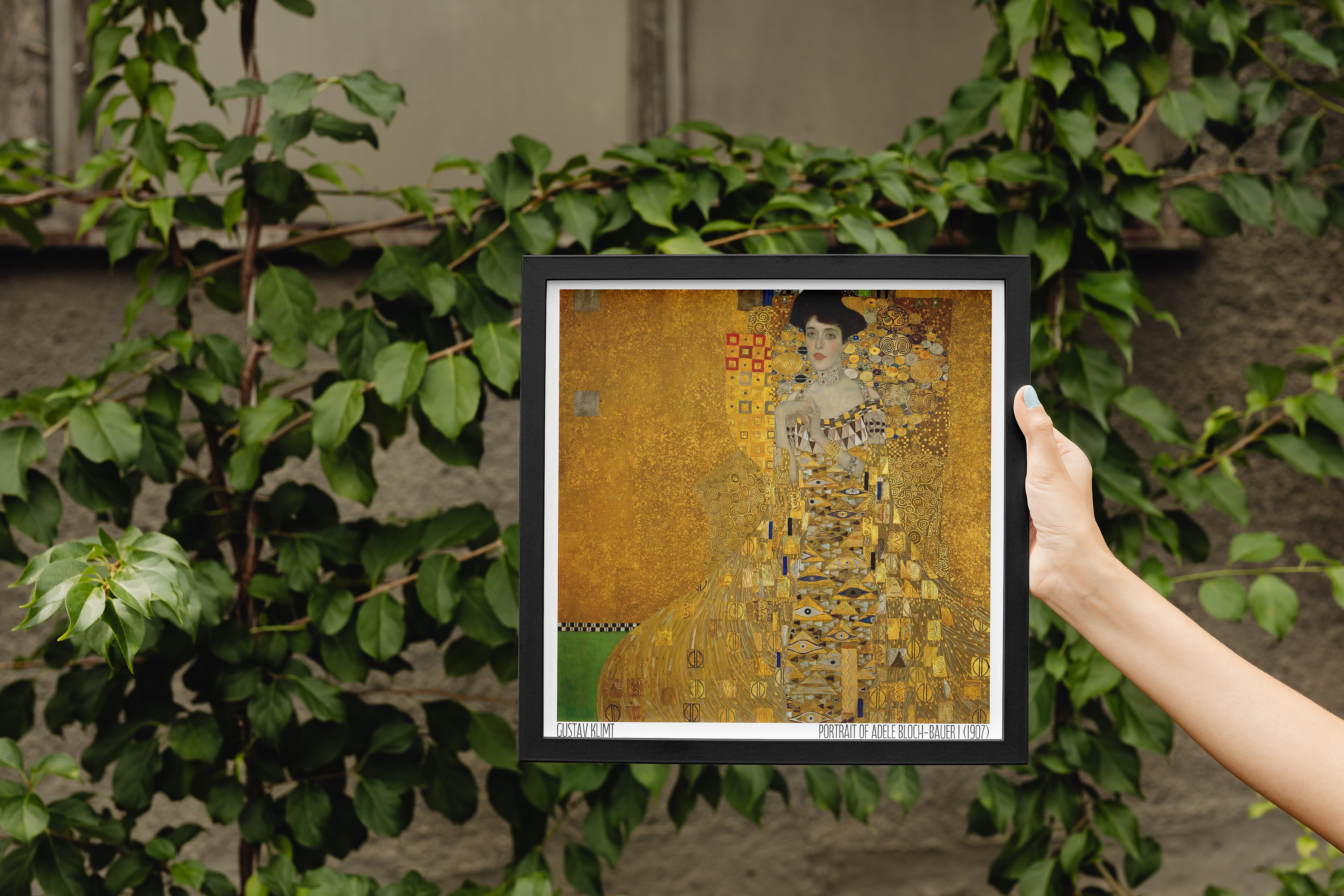 Gustav Klimt, Adele Bloch Bauer Painting, Woman in Gold, Painting ...