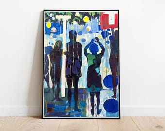 Kerry James Marshall, African American Woman Art Poster