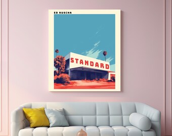 Ed Ruscha ポスター Ed Ruscha - On the Road (B)