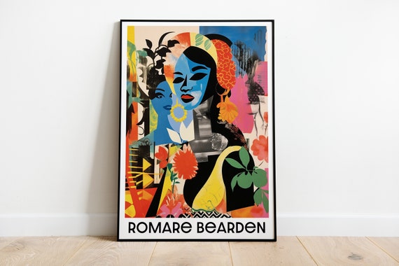 Contemporary Artist, Romare Bearden, Cubism, African American