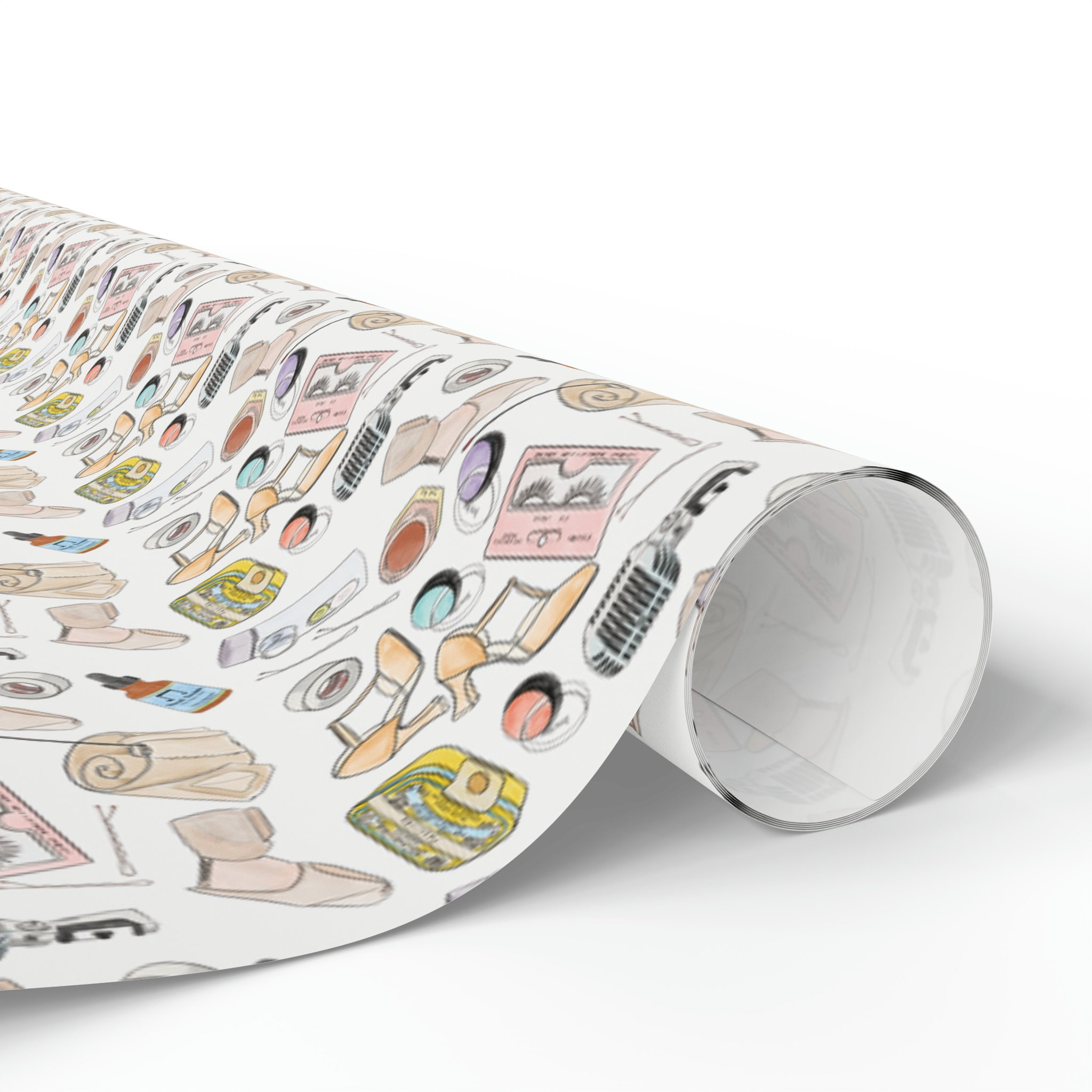 Musical Theatre Performer Theme Wrapping Paper Original Hand Drawn Pattern Gift Musical Theatre fans Gift Wrap, Vocal Health, Dance Shoes