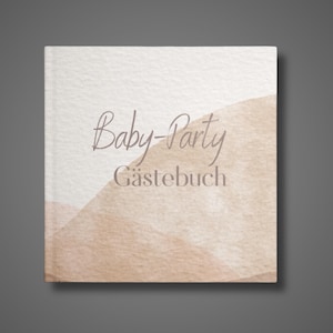 Księga gości na baby shower I Książka przyjaciół na baby shower I Mama na prezent