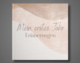 Babyboek I Mijn eerste jaar I Babydagboek