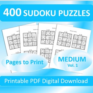 100 Large Print Hard 6x6 Sudoku Puzzles for Adults: Only One Puzzle Per  Page! (Pocket 6