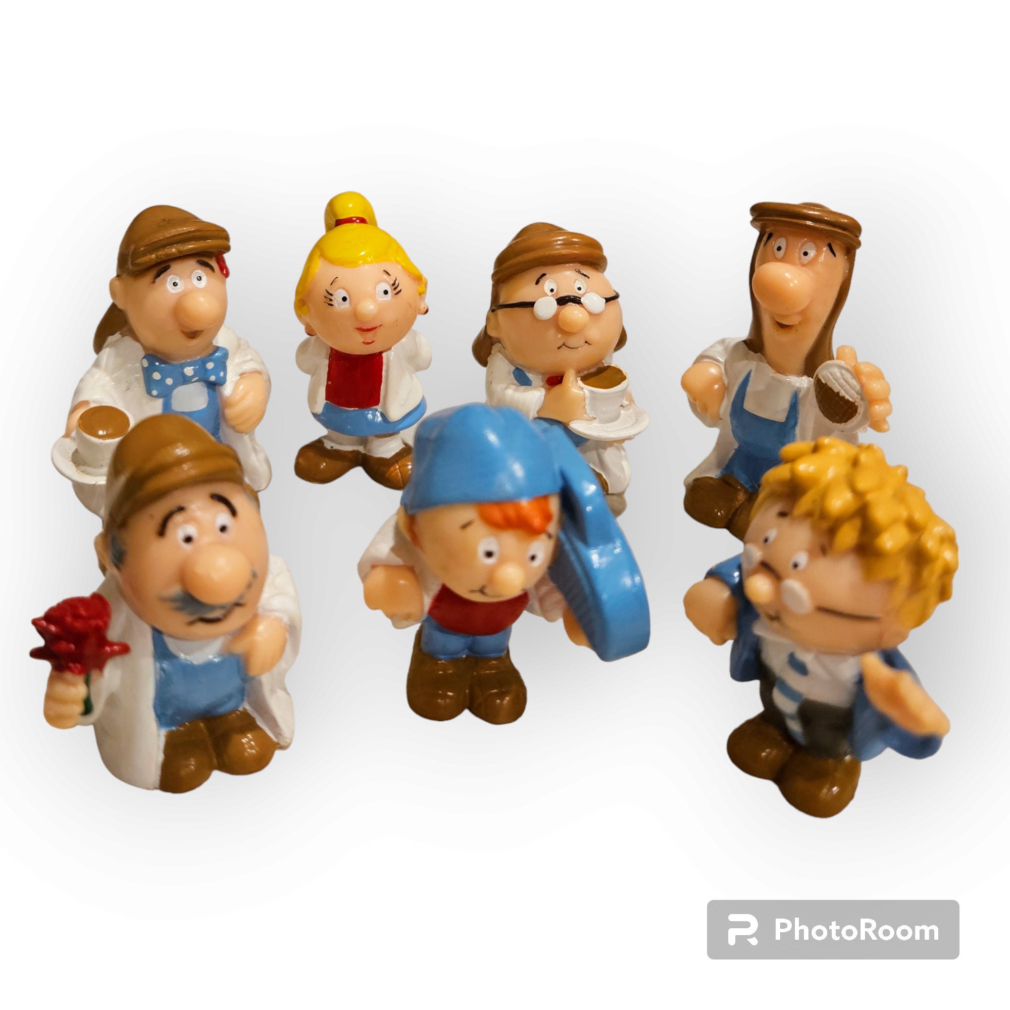 Vintage Tetley Tea Figurines & Tin Box Etsy UK