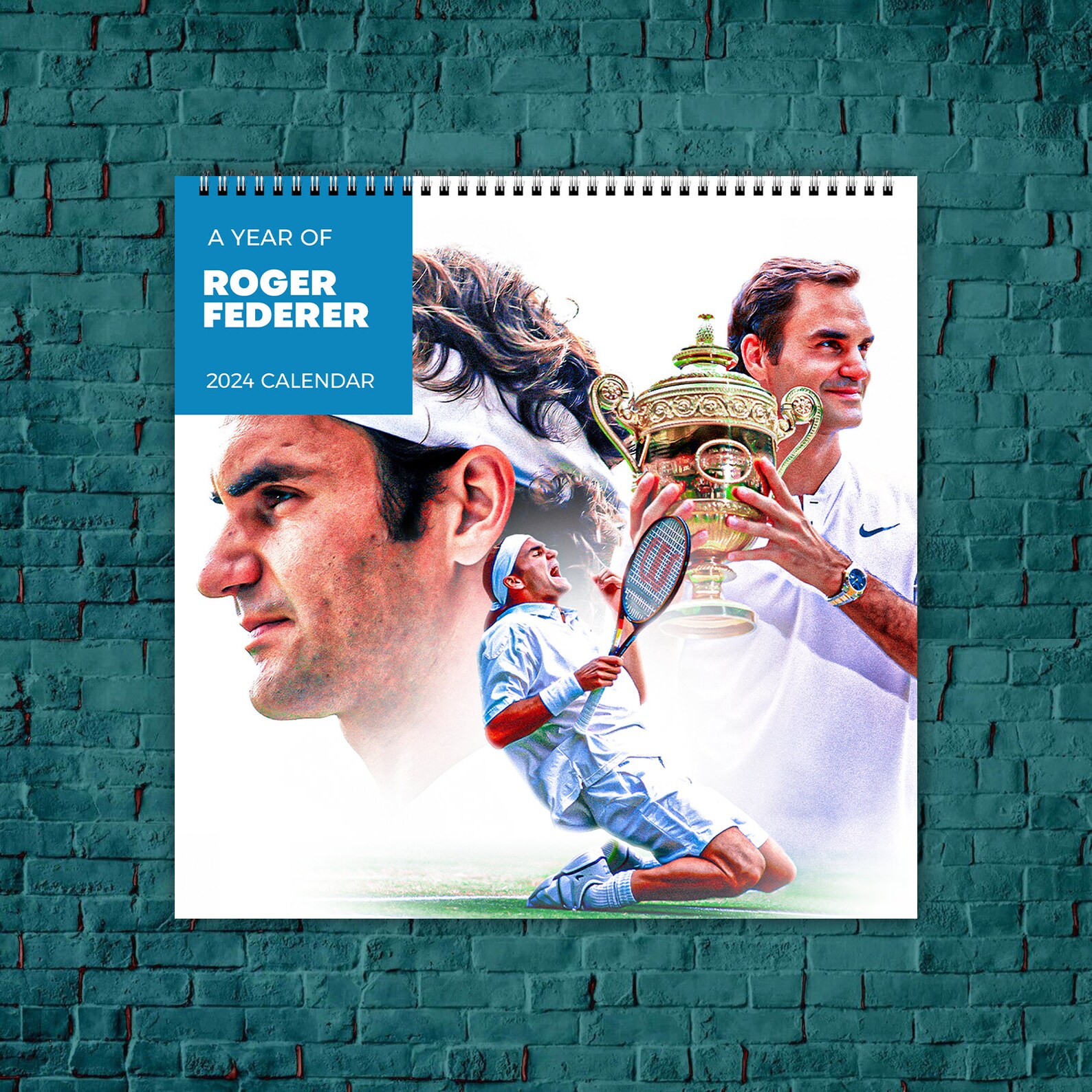 Roger Federer Calendar 2025, Celebrity Calendar, Roger Federer 2025