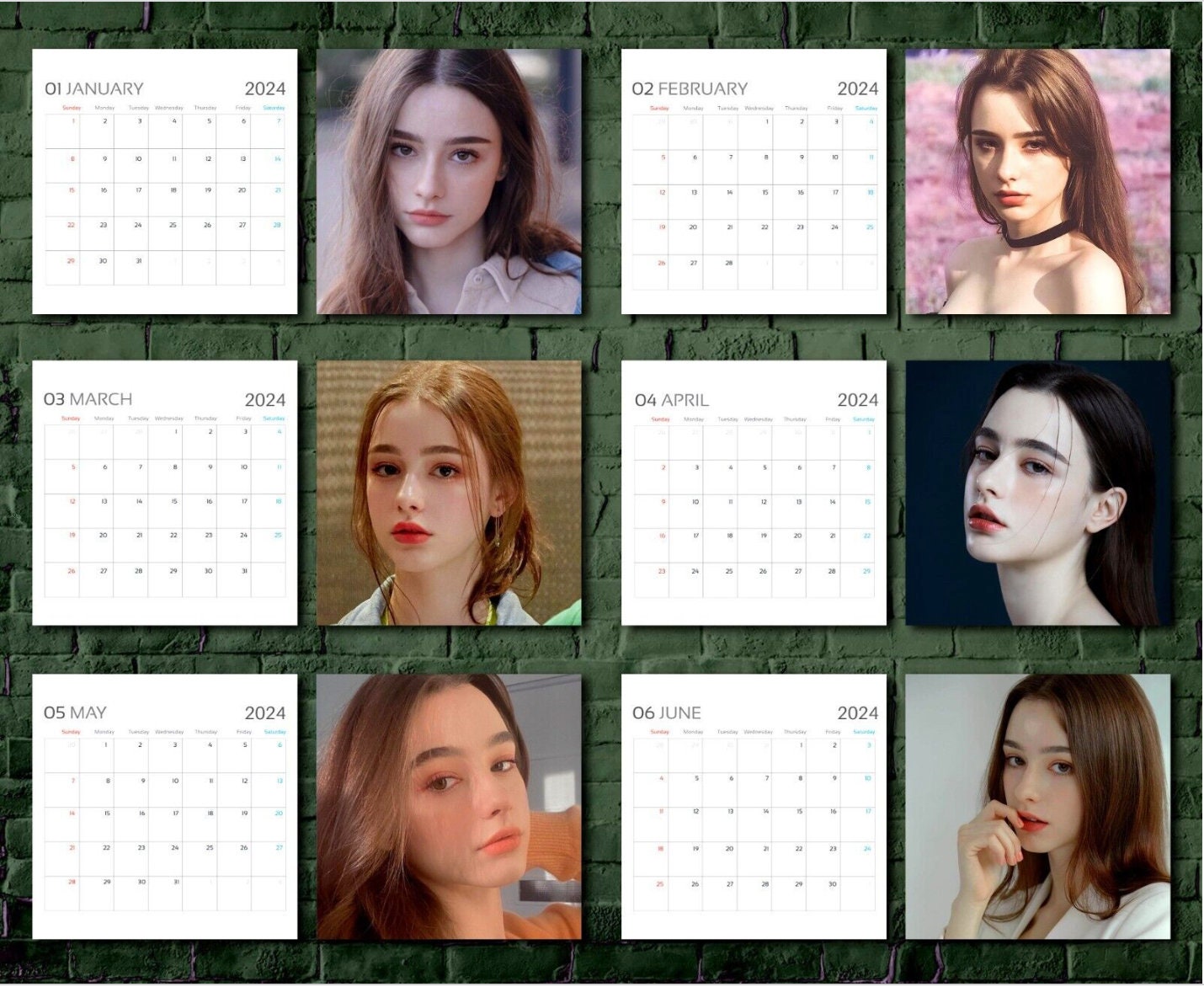 Dasha Taran Calendar 2024 | Celebrity Calendar | Dasha Taran 2024 sold