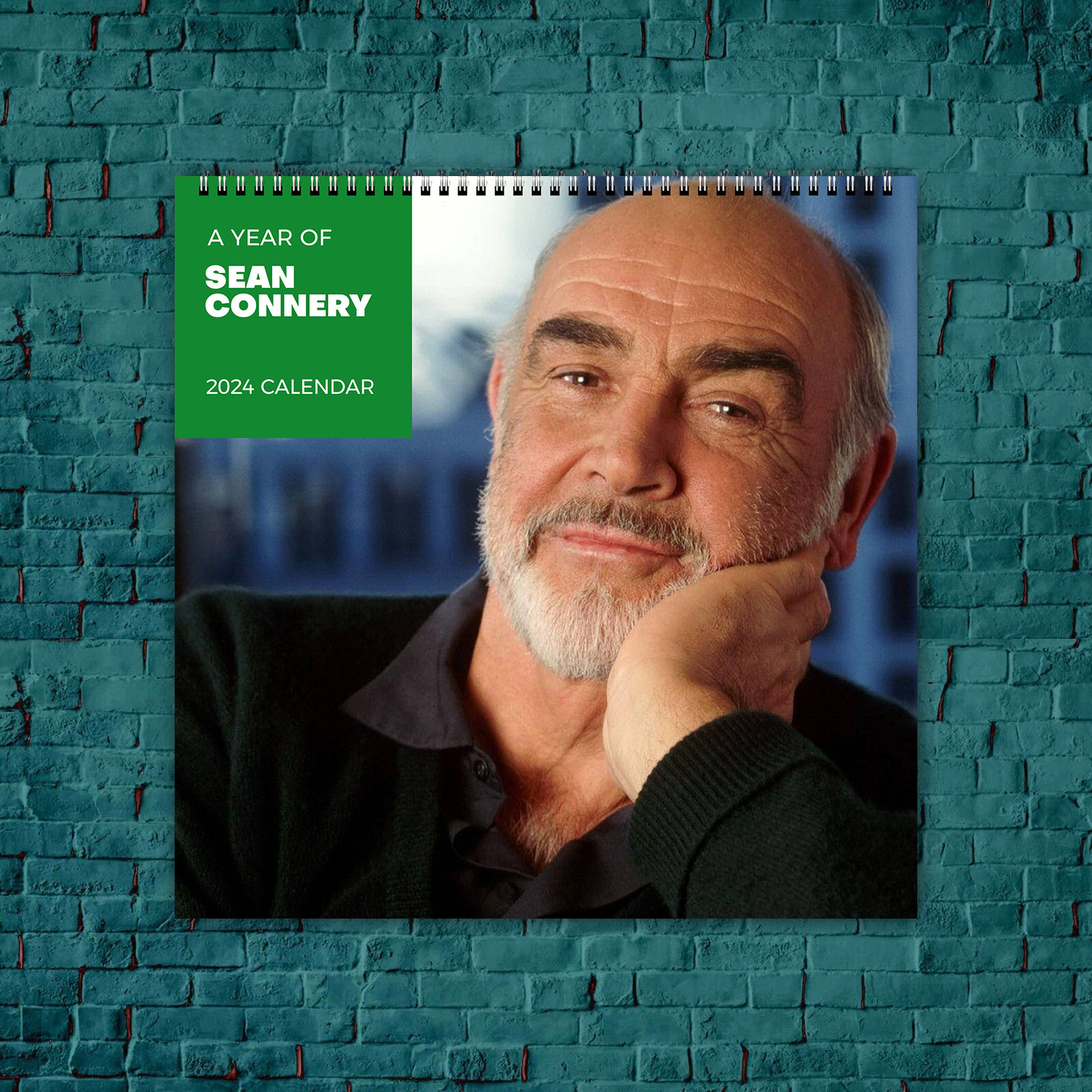 Sean Connery Calendar 2024, Celebrity Calendar, Sean Connery 2024 Wall