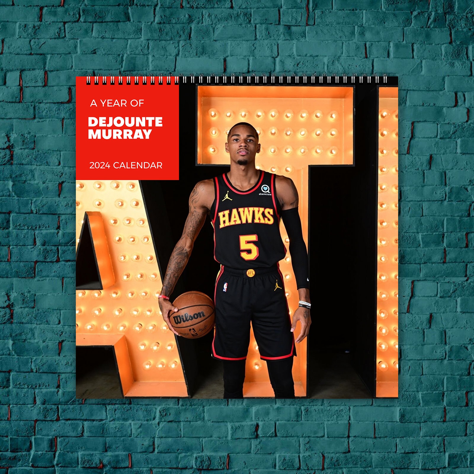 Dejounte Murray Calendar 2024, Celebrity Calendar, Dejounte Murray 2024