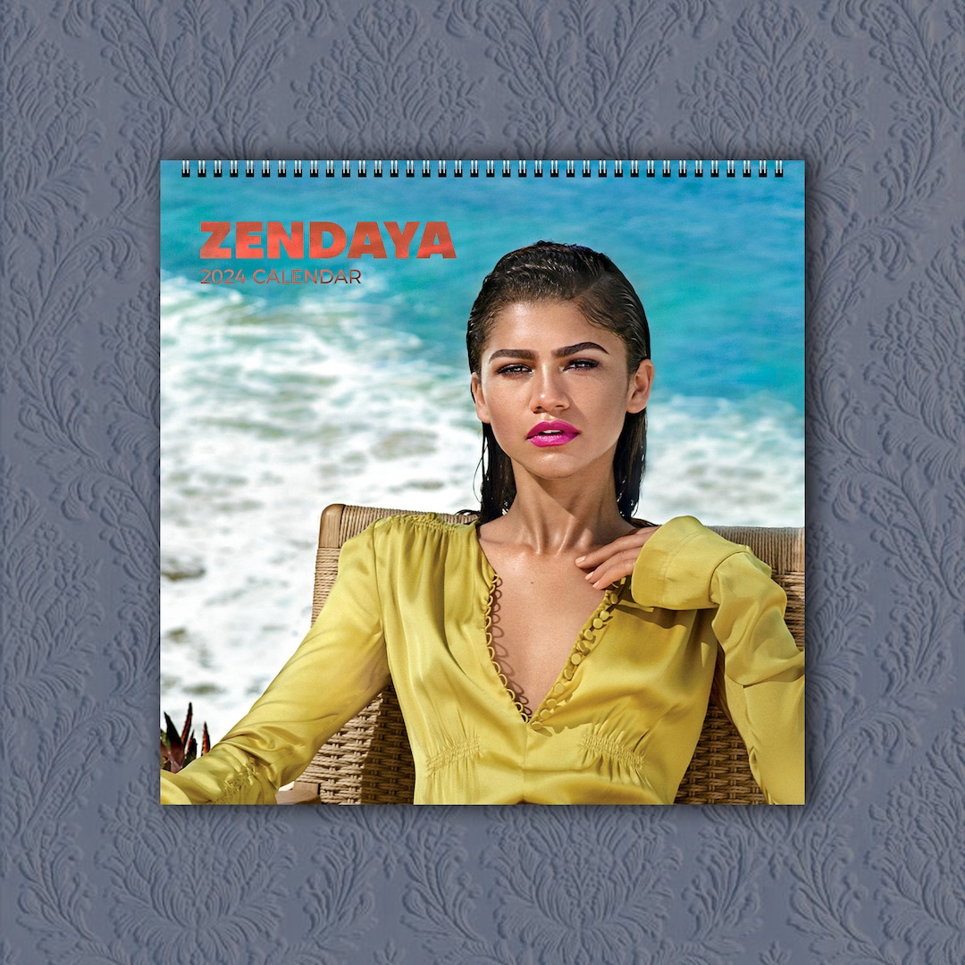 Zendaya Calendar 2025, Celebrity Calendar, Zendaya 2025 Wall Calendar