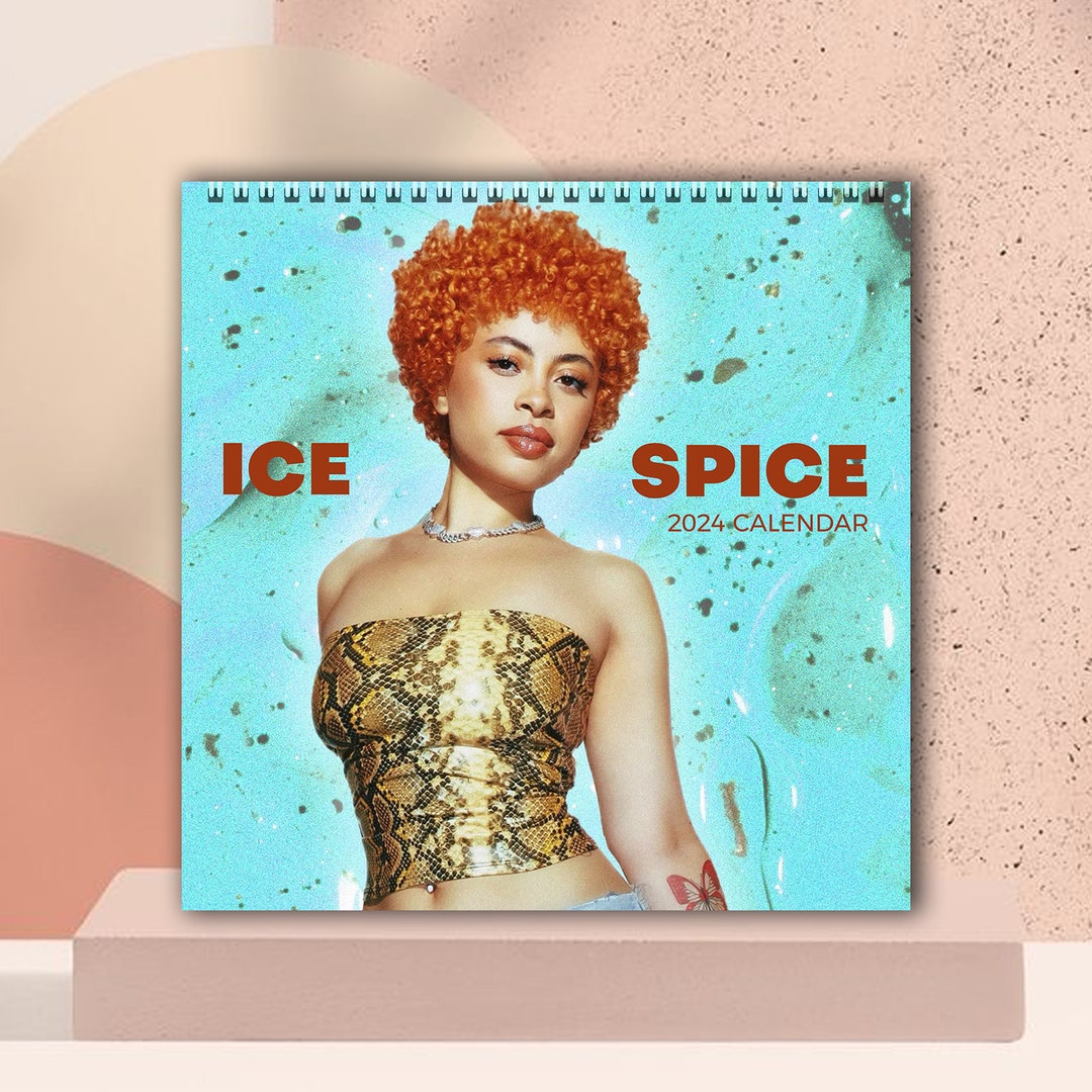 Ice Spice Calendar 2024, Celeb Calendar, Ice Spice 2024 Wall Calendar