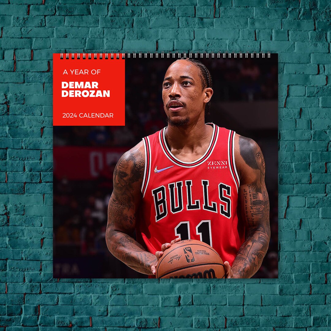 Demar Derozan Calendar 2024 Celebrity Calendar Demar Derozan Etsy