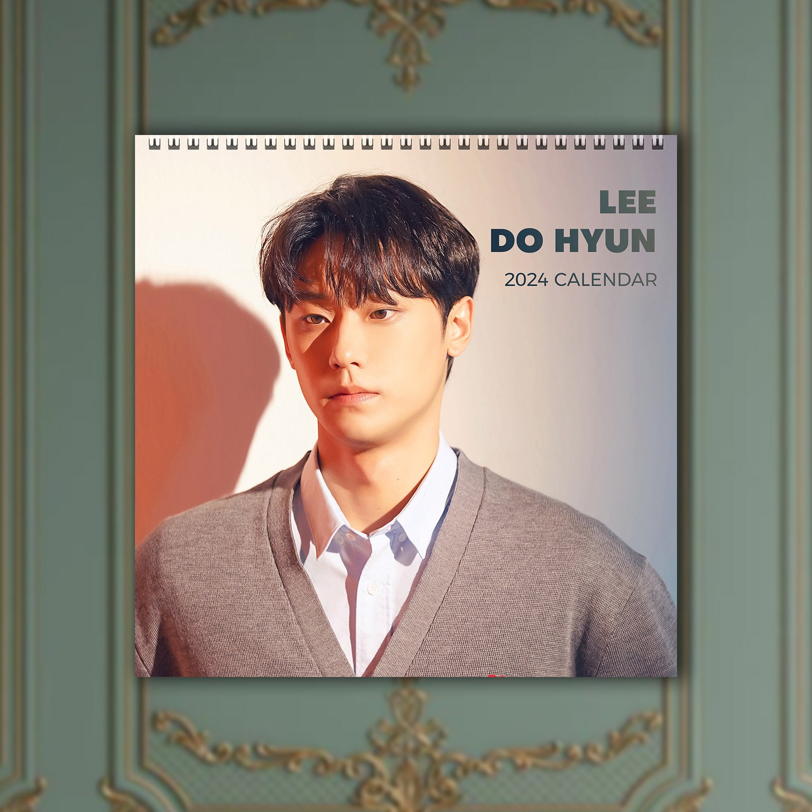 Lee Do Hyun Calendar 2024, Celebrity Calendar, Lee Do Hyun 2024 Wall Calendar sold by Cure Real