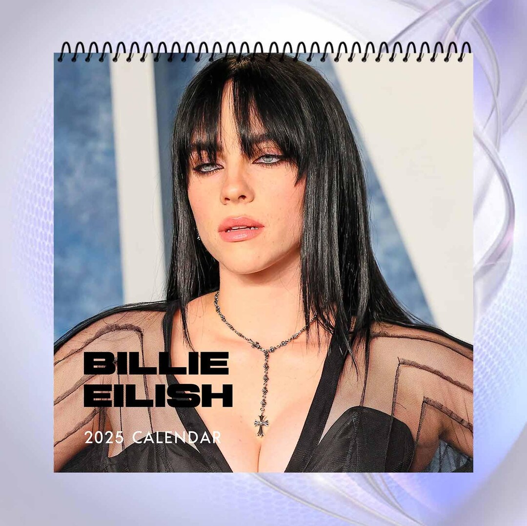 Billie Eilish Calendar 2025 Personalized Calendar Idol Calendar billie-eilish-calendar-2025-personalized-calendar-idol-calendar