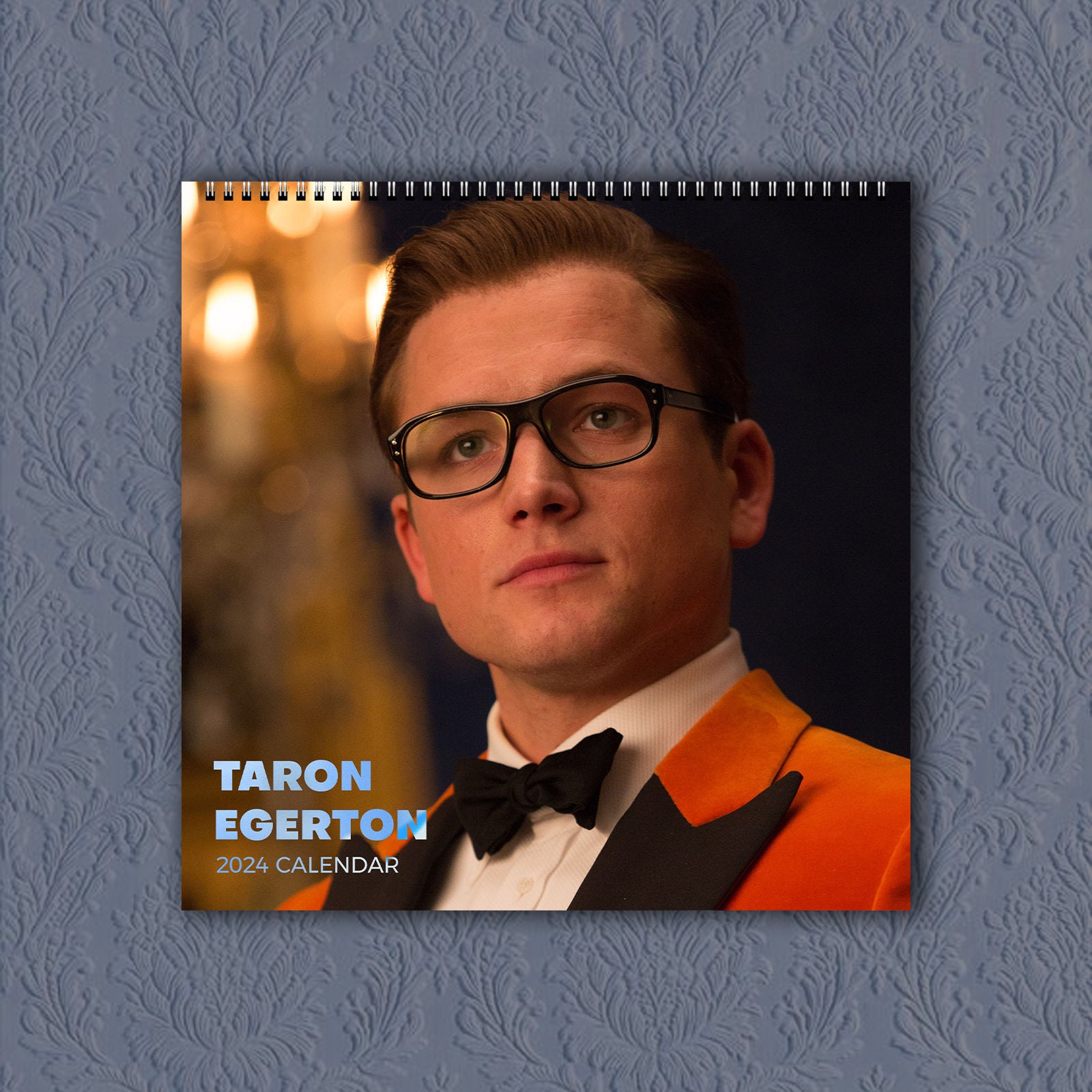 Taron Egerton Calendar 2024, Celebrity Calendar, Taron Egerton 2024