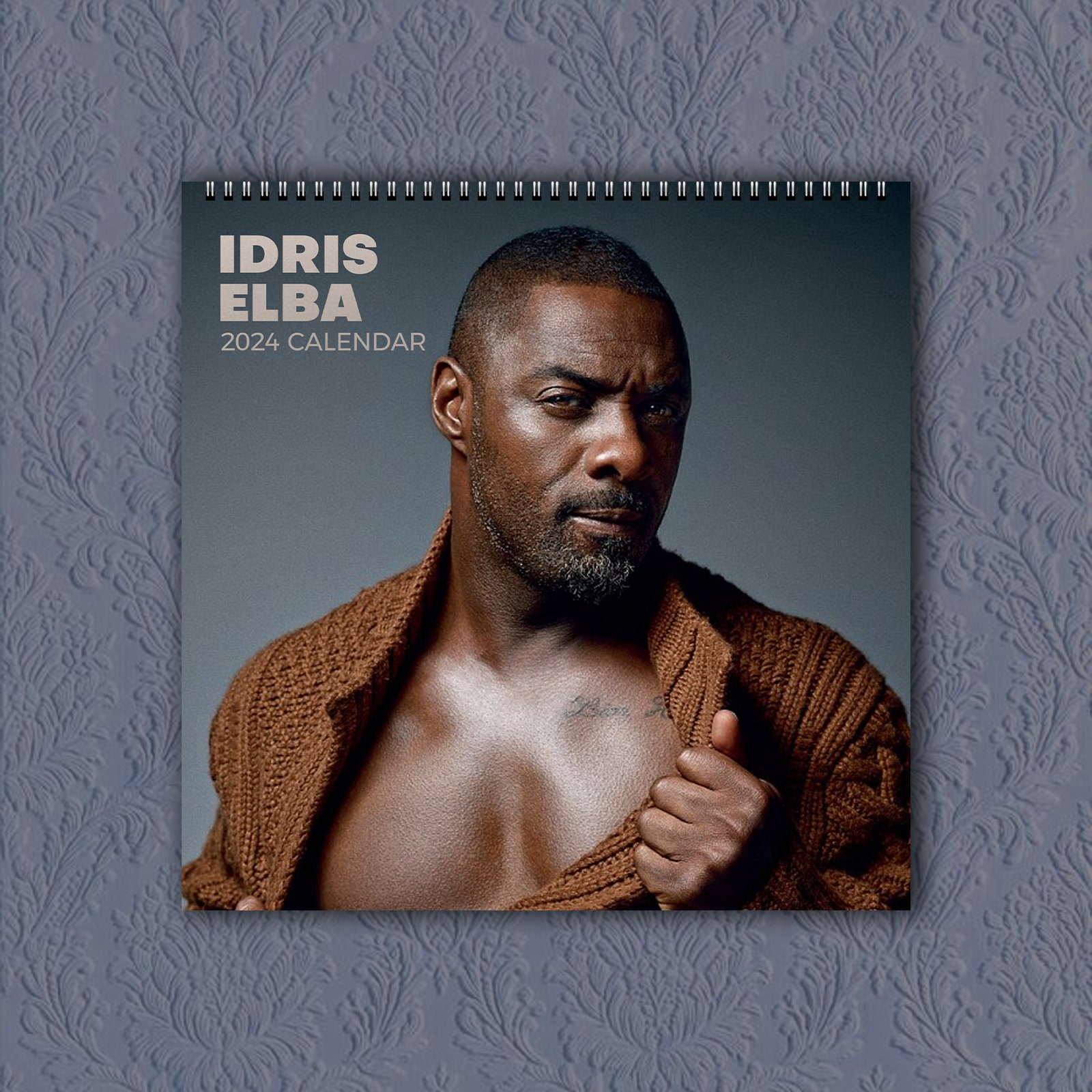 Idris Elba Calendar 2025, Celebrity Calendar, Idris Elba 2025 Wall