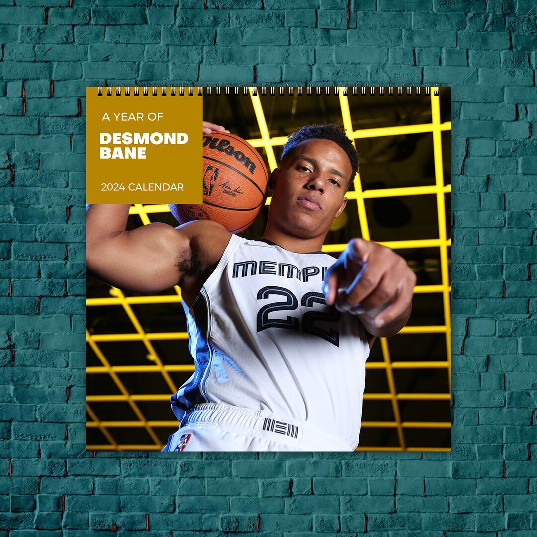 Desmond Bane Calendar 2025 Celebrity Calendar Desmond Bane Etsy