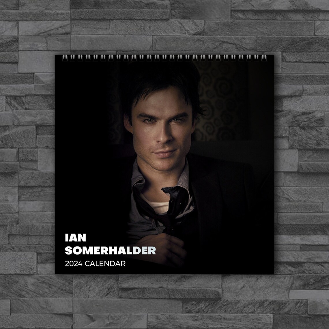 Ian Somerhalder Calendar 2024, Celebrity Calendar, Ian Somerhalder 2024