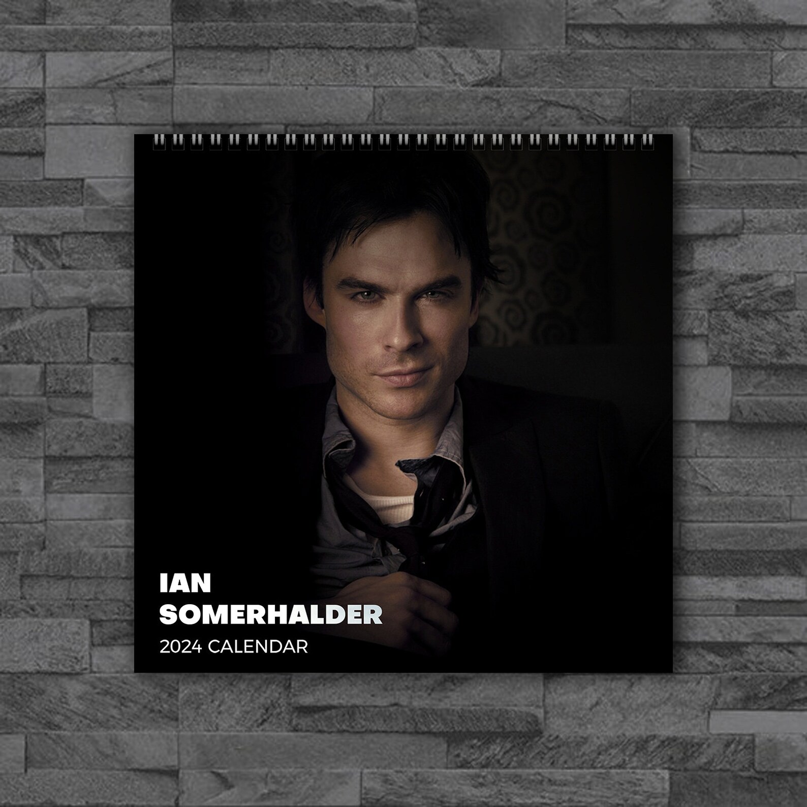 Ian Somerhalder Calendar 2024, Celebrity Calendar, Ian Somerhalder 2024