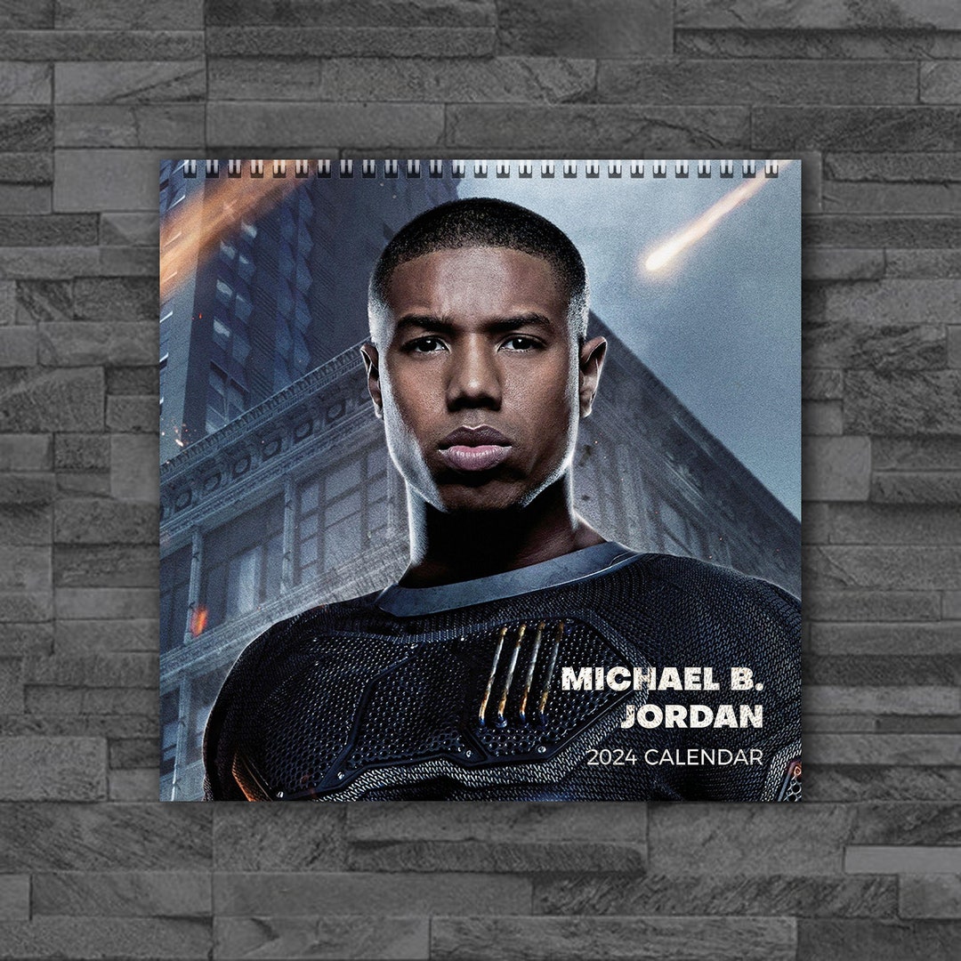 Michael B Jordan 2024 Calendar, Celebrity Calendar, Michael B Jordan