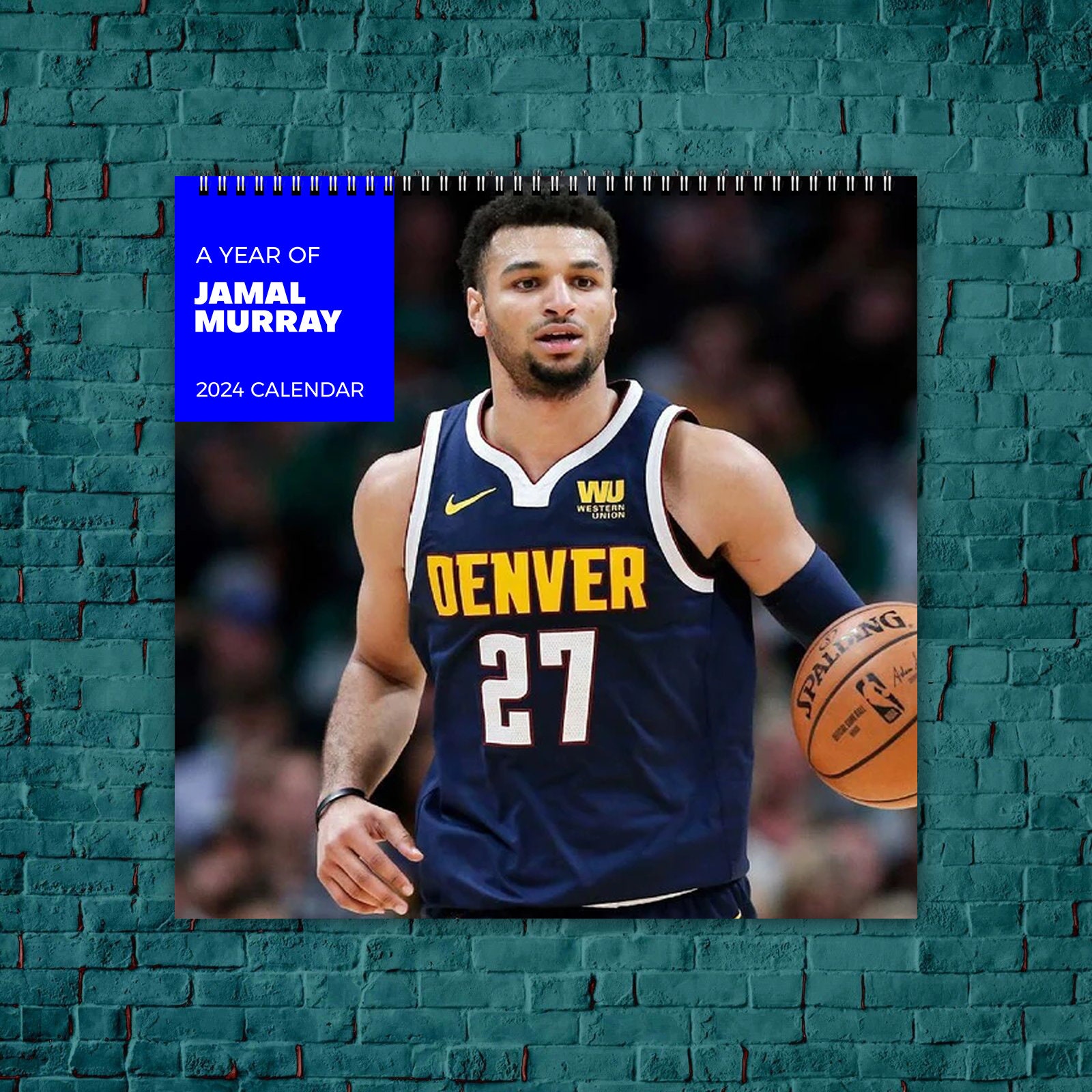 Jamal Murray 2024, Celebrity Calendar, Jamal Murray 2024 Wall Calendar