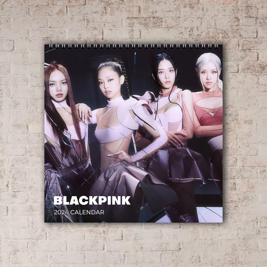 Blackpink Calendar 2024, Celebrity Calendar, Blackpink 2024 Wall