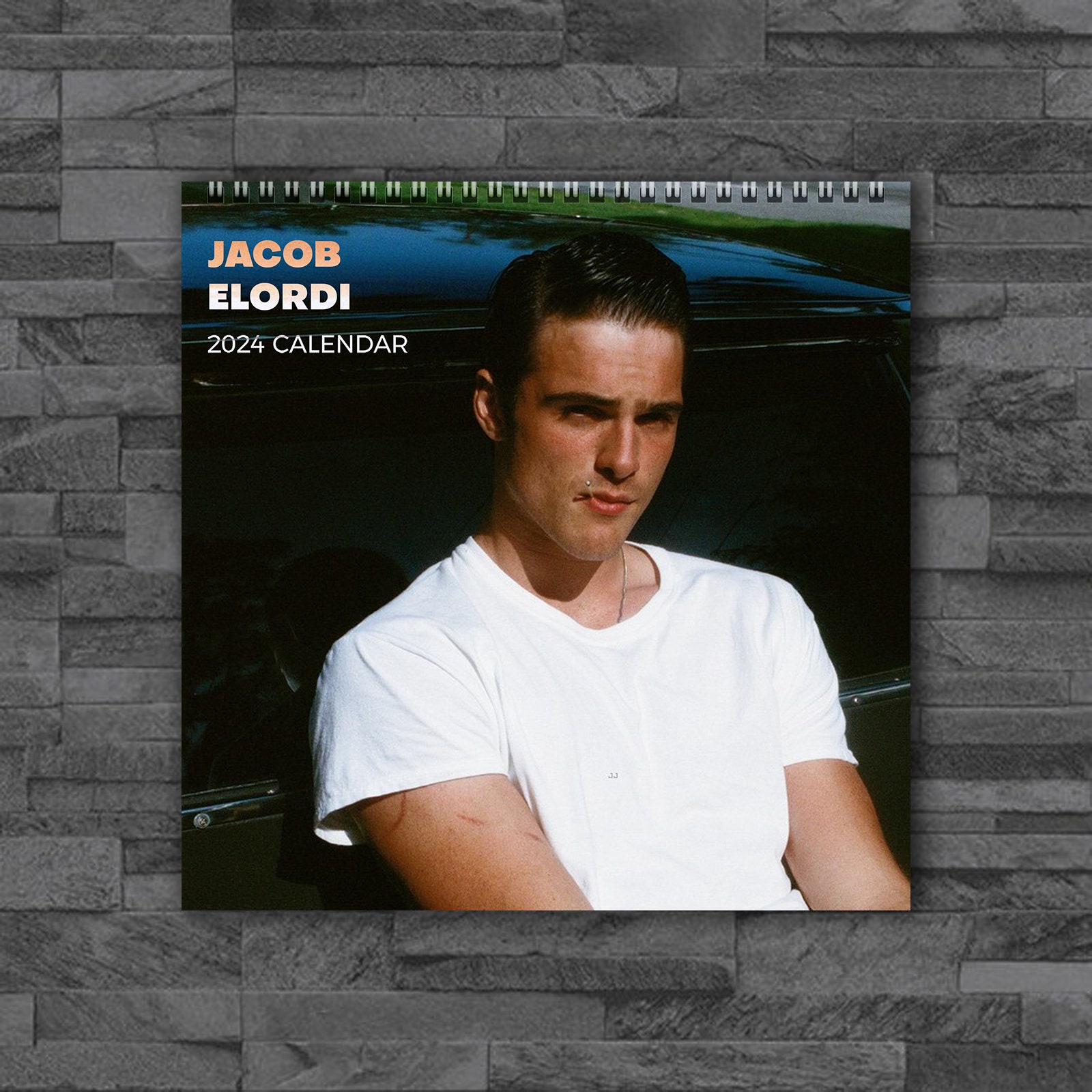 Jacob Elordi 2024 Calendar, Celebrity Calendar, Jacob Elordi 2024 Wall