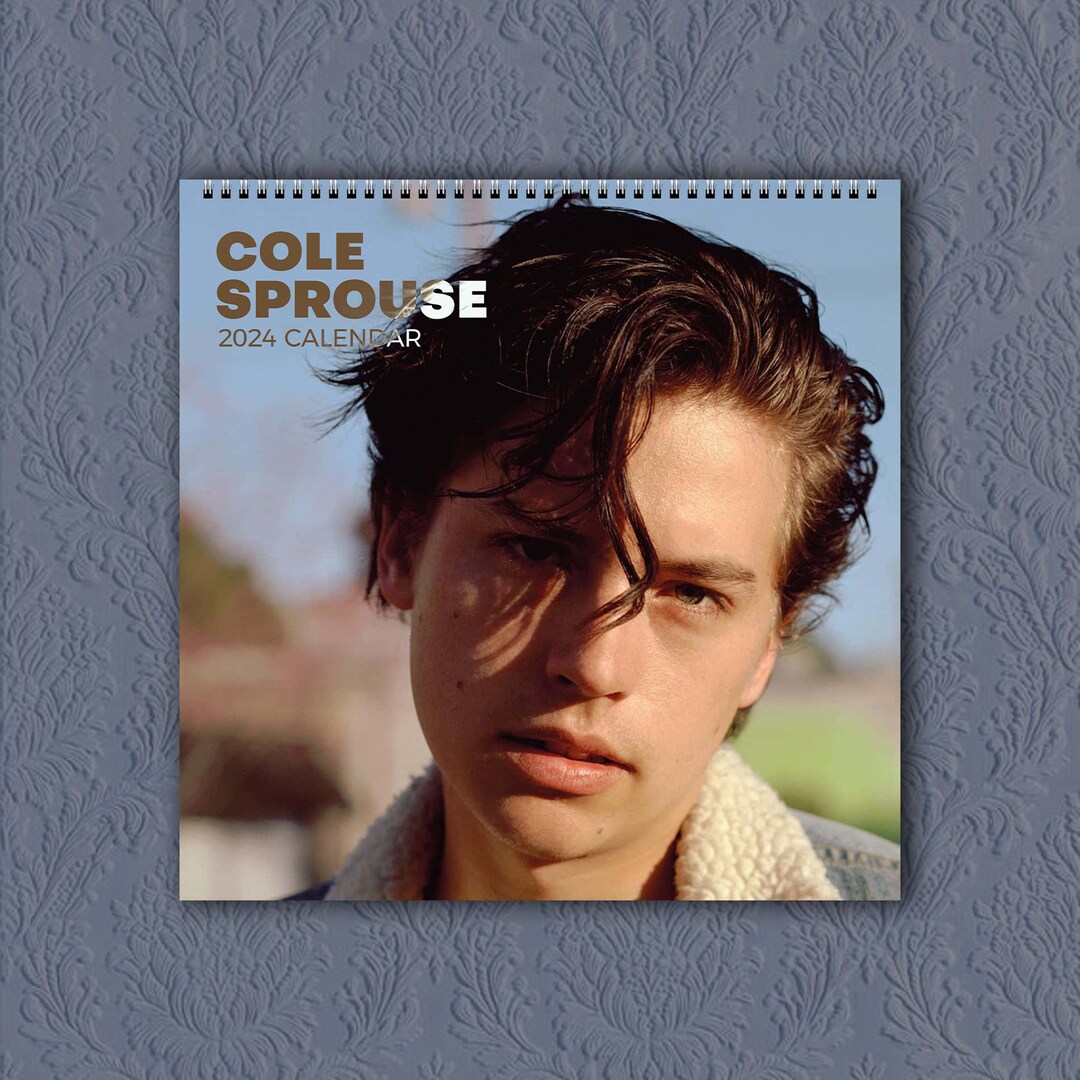 Cole Sprouse Calendar 2024, Celebrity Calendar, Cole Sprouse 2024 Wall