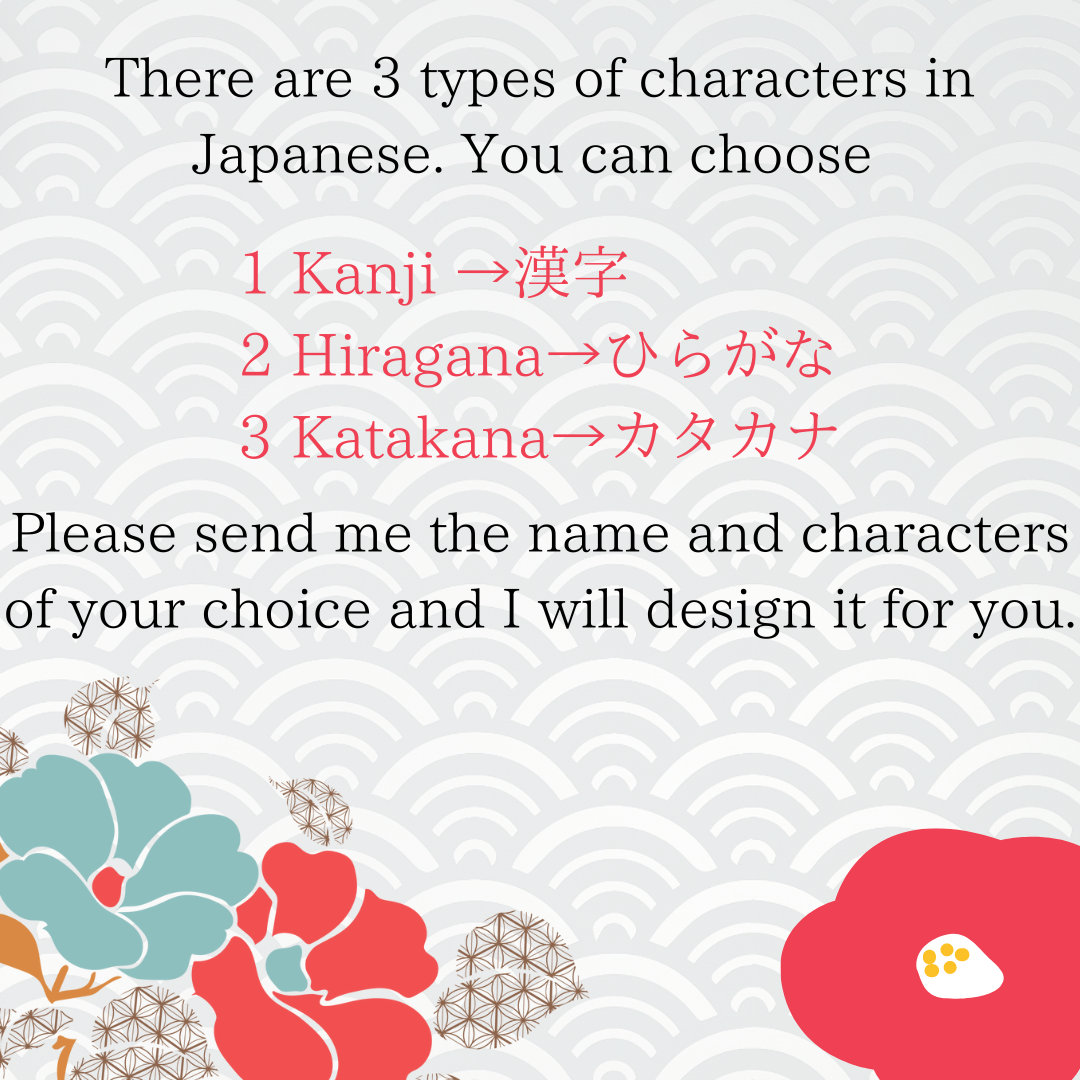 Your Name in Japanese / Votre Prénom En Japonais - Etsy