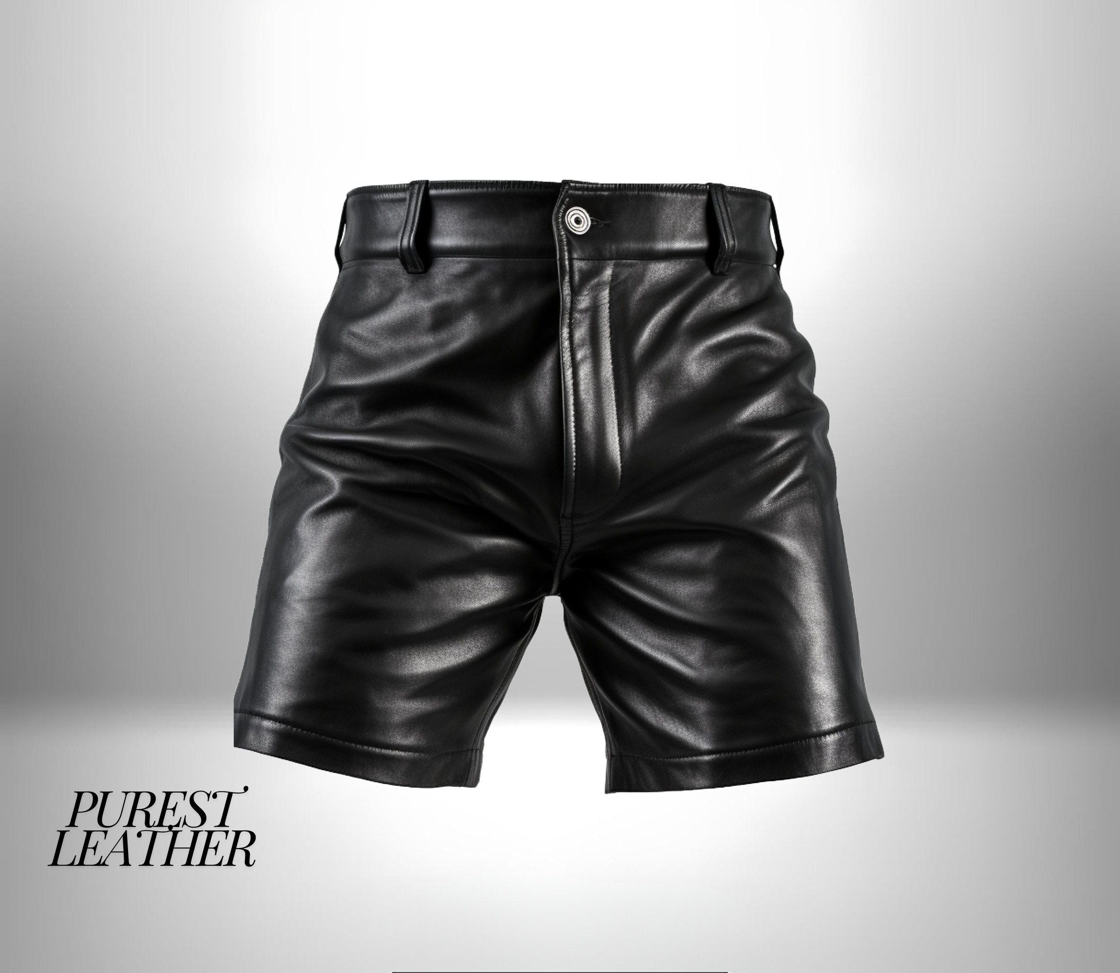 Short en cuir homme sale