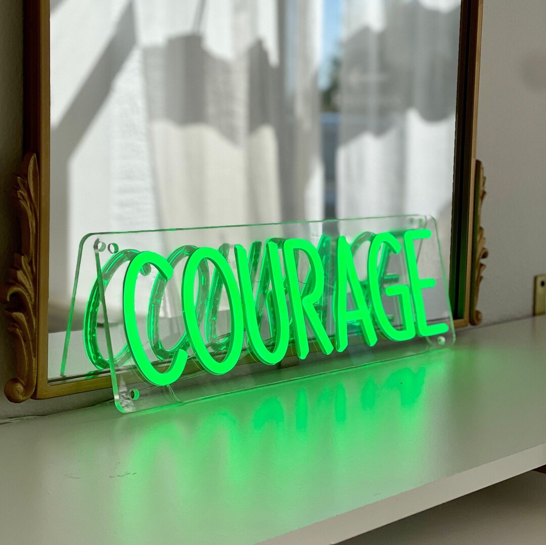 Motivational Custom Neon Sign Neon Sign Wedding Neon Signs Etsy