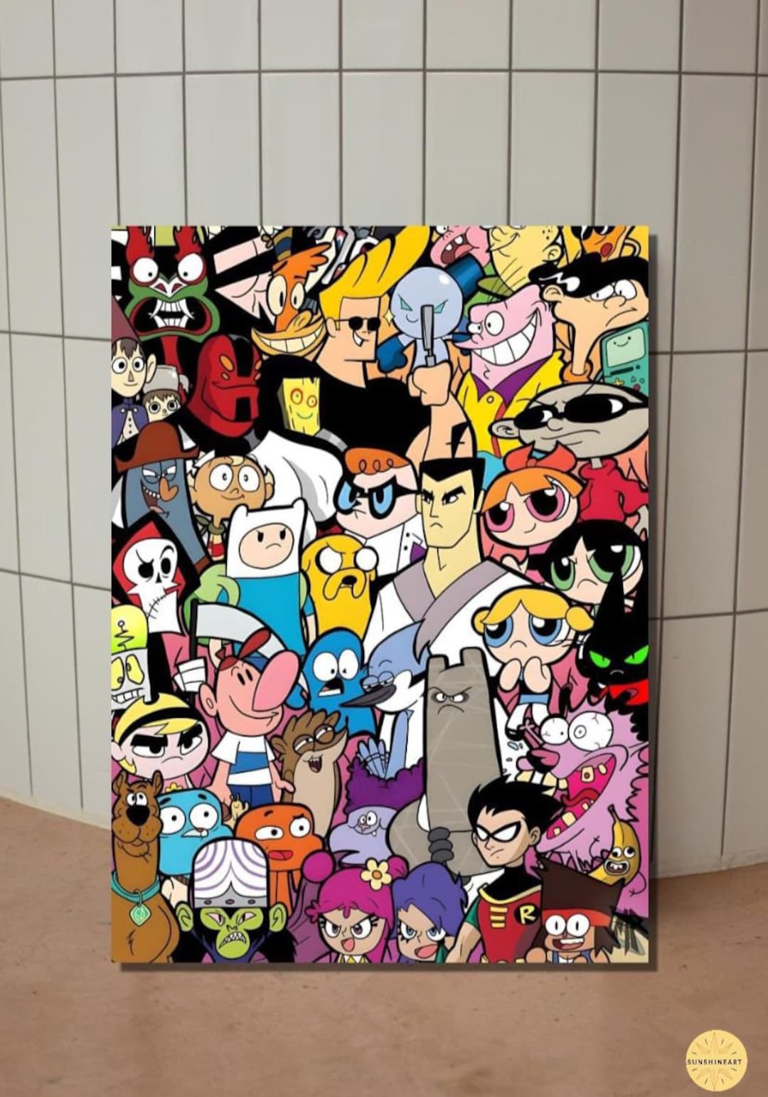 Cartoon Characters Canvas Painting For Kids Room Decoration Cartoon Il 1080xN.5359696765 Alci