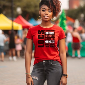Loc&#39;s Shirt, Loc Queen Shirt, Black Girl Shirt, Afro Shirt, Black Pride Shirt, Locd Tshirt
