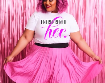 EntrepreneuHER Shirt: Boss Babe CEO Graphic Tee