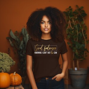 Godfidence, Religious Shirt, Christian Shirt, Inspirational Shirt, God Fidence, Faith