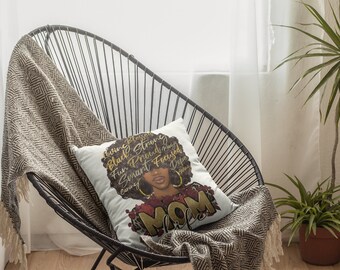 Mom Life Accent Pillow, Mother's Day Gift, Polyester Pillow
