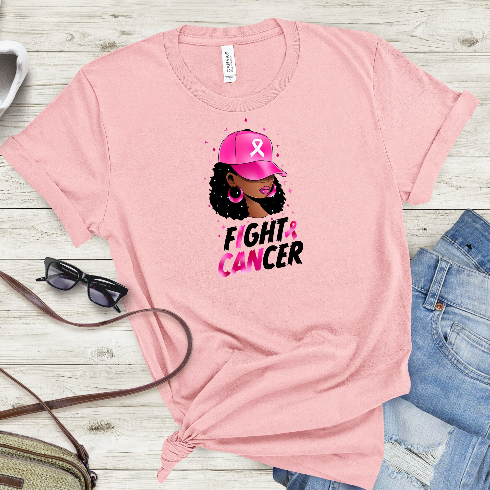 Punch Cancer in the Face Support Cancer Awareness Shirt