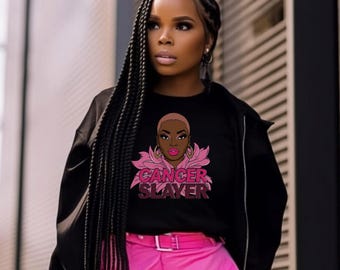 Cancer Slayer Unisex Tee: Inspirational Cancer Awareness Shirt