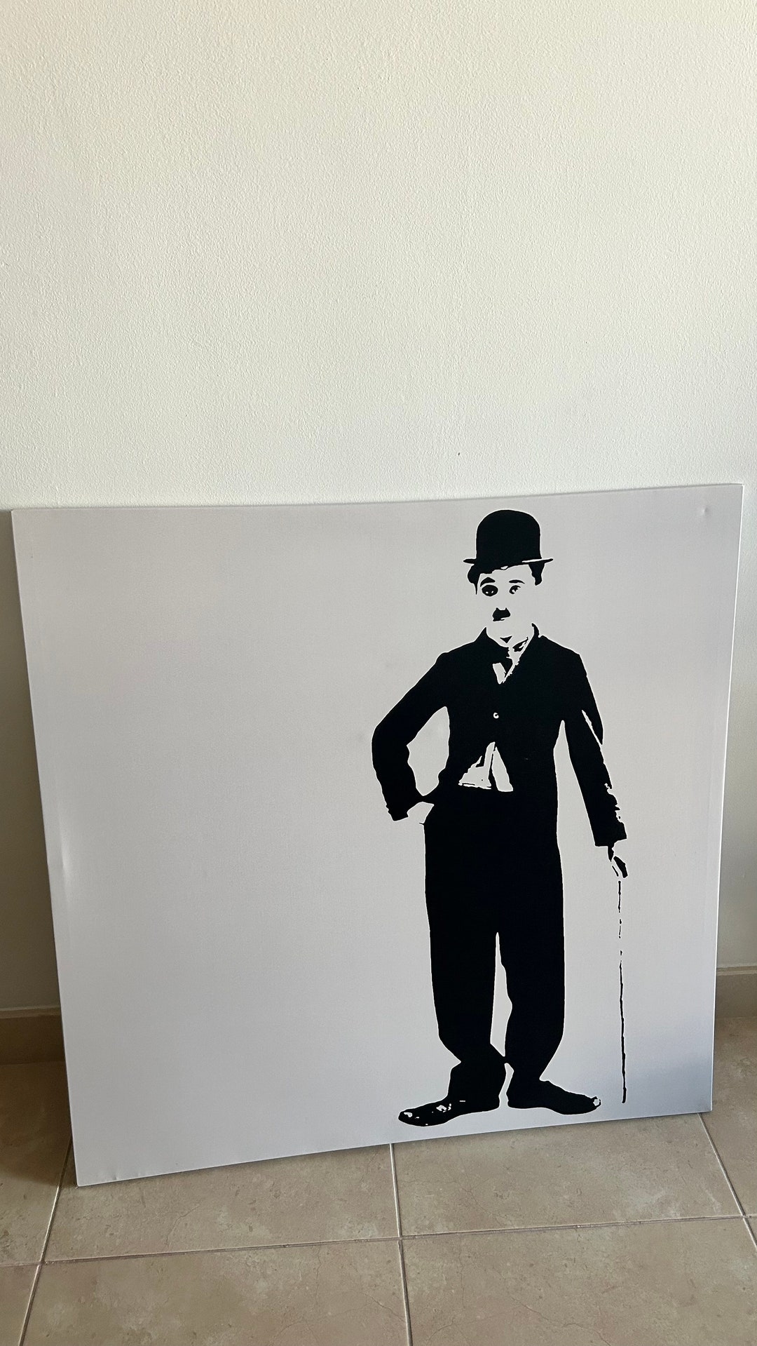Stickers Charlie Chaplin - Autocollant Muraux Et Deco